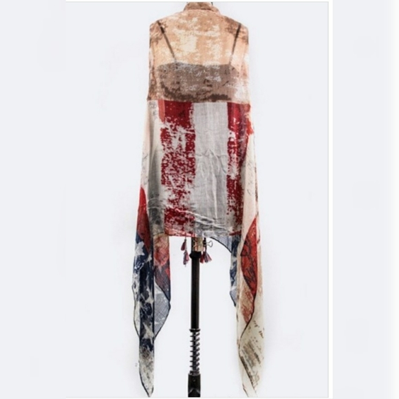 AMERICAN FLAG | KIMONO - Picture 3 of 4